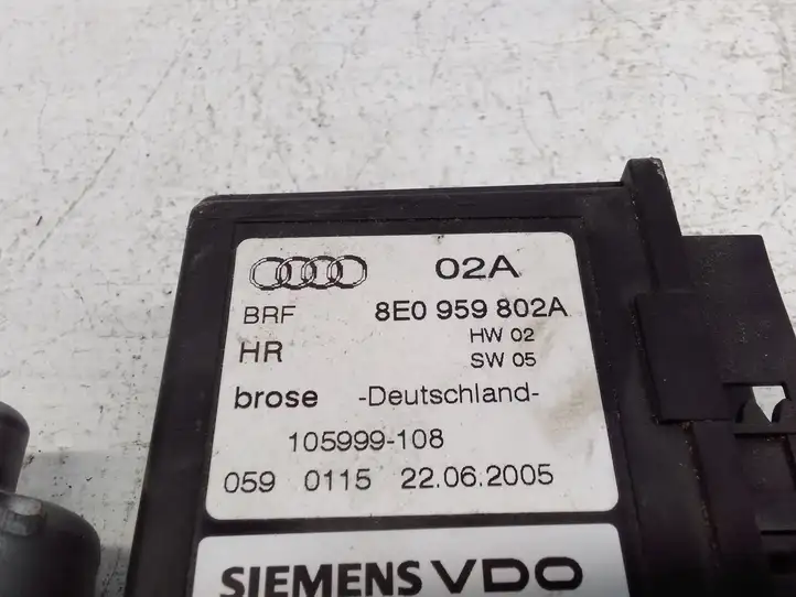 Audi A4 S4 B7 8E 8H (2004 - 2009) 4E0959802A Стеклоподъемник задней двери — фото 2
