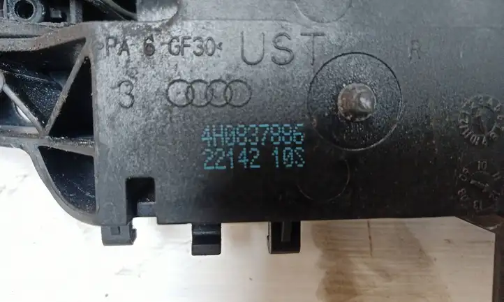 Audi A6 C7 (2011 - 2014) 4H0837886 Наружная ручка задней двери — фото 4