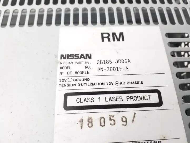Nissan Qashqai (2006 - 2010) 28185JD50A Магнитола / мультимедийная система — фото 4