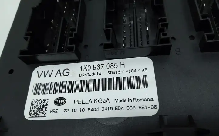 Skoda Octavia Mk2 (1Z) (2004 - 2013) 1K0937085H Модуль комфорта — фото 2