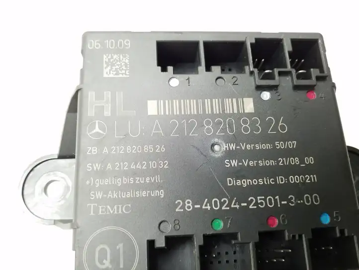 Mercedes-Benz E W212 (2009 - 2016)  A2128208326 Блок управления дверью