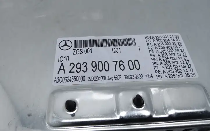 Mercedes-Benz EQC (2018 - ) A2939007600 Прочие блоки управления — фото 2