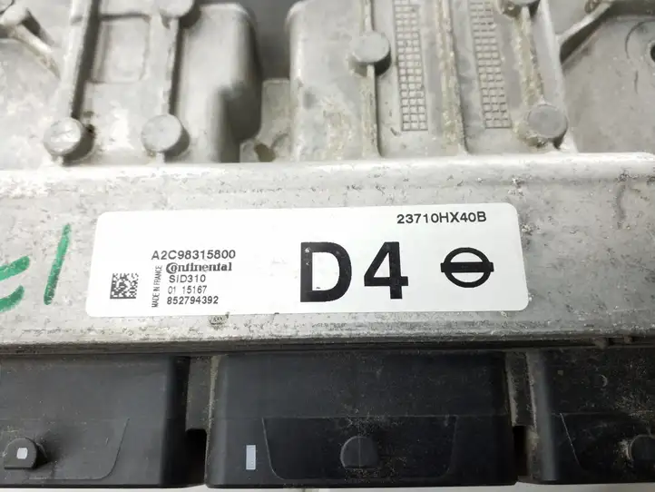 Nissan Qashqai (2013 - 2017) 23710HX40B Блок управления двигателем (ЭБУ) — фото 3