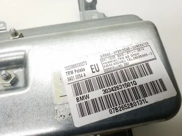 BMW X3 E83 (2003 - 2010) 30342631501 Подушка безопасности двери — фото 3