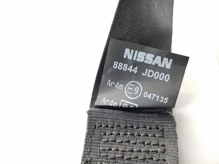 Nissan Qashqai (2006 - 2010) 88844JD000 Задний ремень безопасности — фото 3