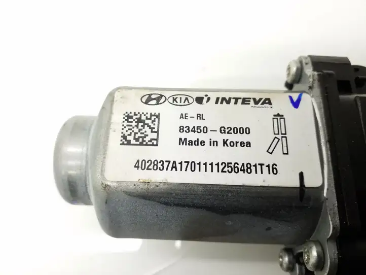 Hyundai Ioniq (2016 - ) 83450G2000 Стеклоподъемник задней двери — фото 2