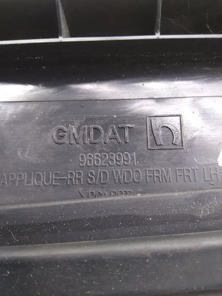Opel Antara (2011 - 2017) 96623991 Накладка стекла задней двери — фото 3