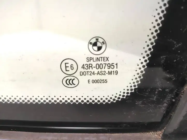 BMW 5 E60 E61 (2004 - 2010) Заднее боковое стекло — фото 2