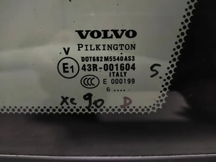 Volvo XC90 (2006 - 2014) 30779373 Заднее боковое стекло — фото 6