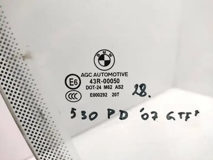 BMW 5 GT F07 (2010 - 2017) 43R00050 Стекло передней двери — фото 2