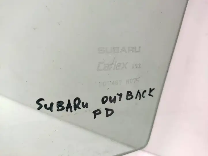 Subaru Outback (2009 - 2014) DOT467M075 Стекло передней двери — фото 2