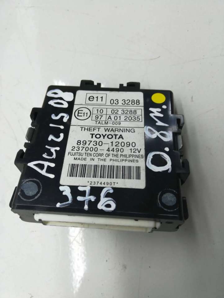 8973012090 Toyota Auris 150 Signalizacijos valdymo blokas