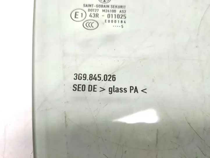 Volkswagen PASSAT B8 (2015 - ) 3G9845026 Стекло задней двери — фото 2