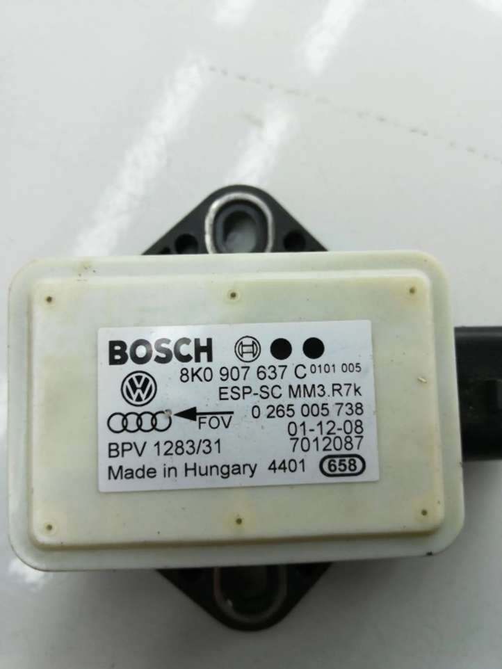 Audi A4 (2007 - 2011)  8K0907637C Блок управления ESP (система стабилизации)