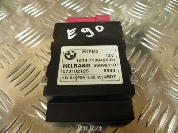 16147229173 BMW 3 E90 E91 Degalų (kuro) siurblio valdymo blokas