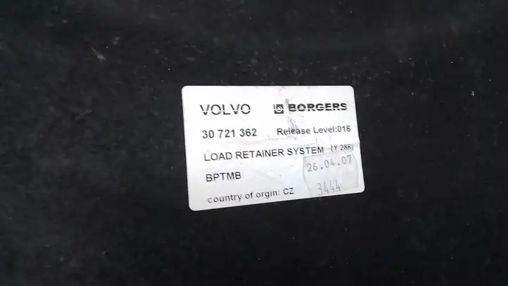 Volvo S80 (2006 - 2009) 30721362 Пол багажника — фото 2