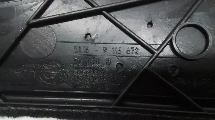 BMW 7 F01 F02 F03 F04 (2008 - 2016)  9113672 Другая центральная деталь консоли (туннеля)