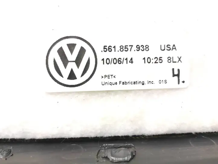 Volkswagen PASSAT B7 USA (2012 - 2016) 561857097 Вещевой ящик — фото 3