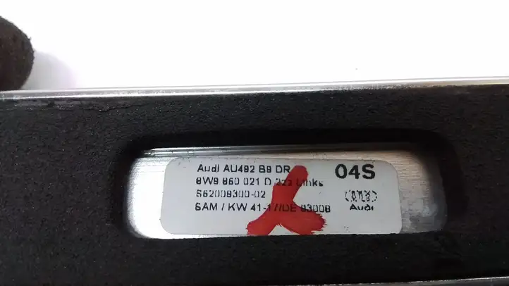 Audi A4 S4 B9 (2015 - 2019) 8W9860021D Рейлинги крыши — фото 7