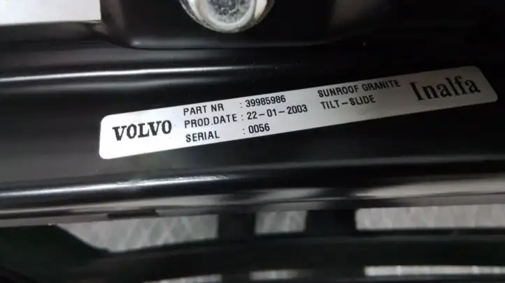 Volvo XC90 (2002 - 2006) 39985986 Комплект люка крыши — фото 3
