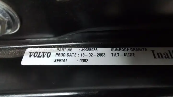Volvo XC90 (2002 - 2006) 39985986 Комплект люка крыши — фото 2
