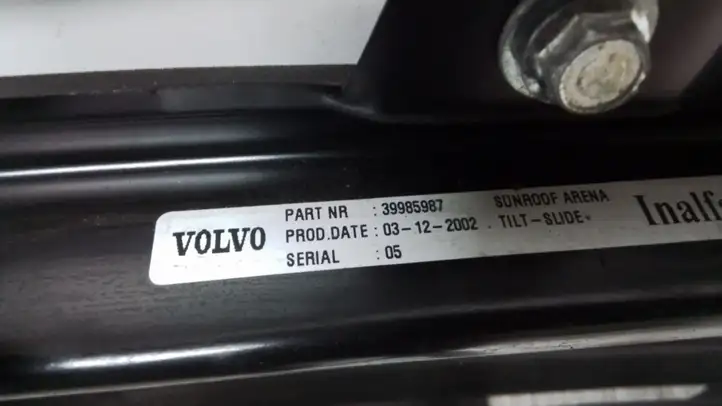 Volvo XC90 (2002 - 2006) 39985987 Комплект люка крыши — фото 5