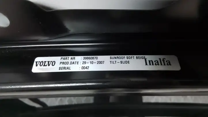 Volvo XC90 (2006 - 2014) 39860870 Комплект люка крыши — фото 4