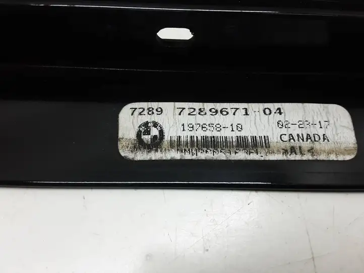 BMW X5 F15 (2013 - 2017) 7289671 Накладка стекла задней двери — фото 2