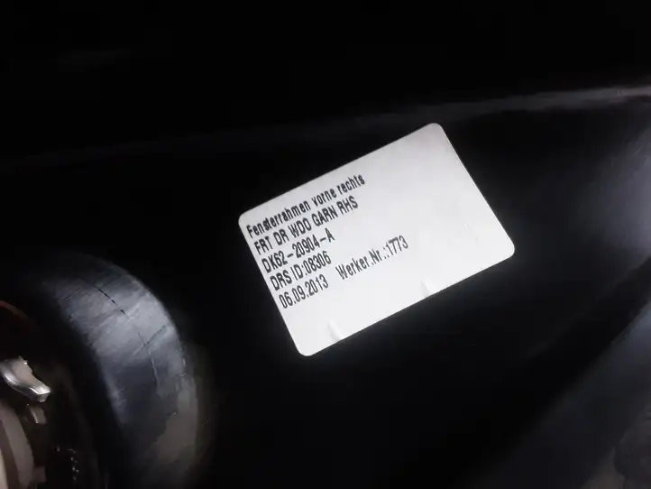 Land Rover Range Rover Sport L494 (2013 - 2017) DK6220904A Накладка стекла передней двери — фото 6
