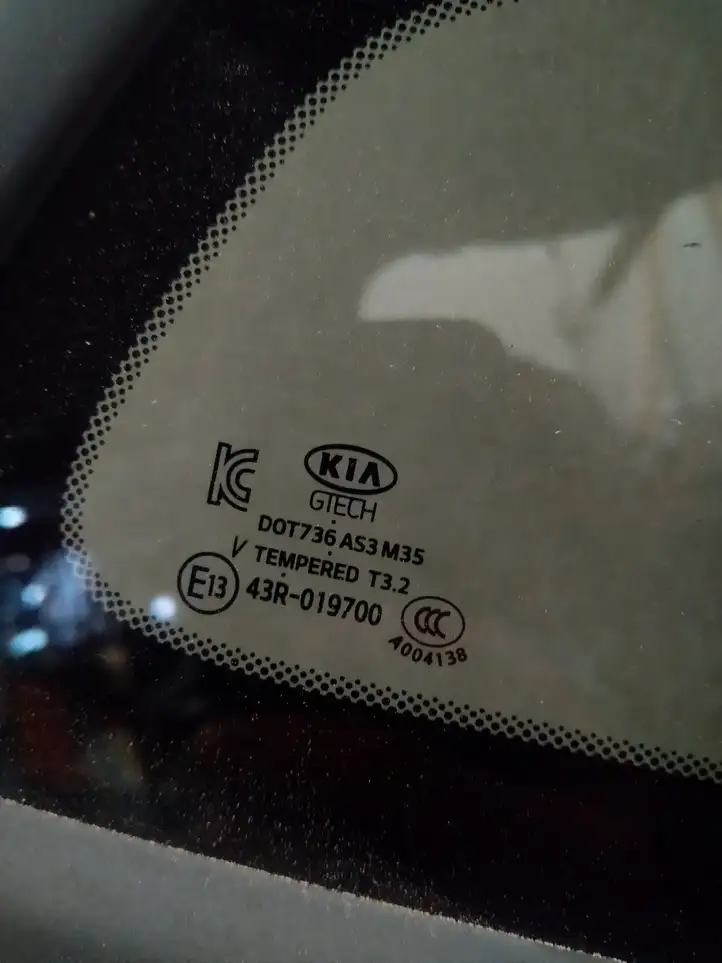 Kia Optima (2015 - 2018) Заднее боковое стекло — фото 3