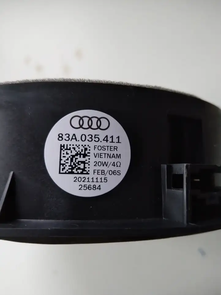 Audi A3/S3 8Y (2020 - ) Динамики задних дверей — фото 4