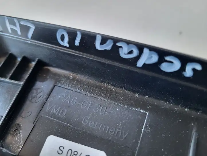 Volkswagen PASSAT B7 (2011 - 2014)   Управление регулеровки сидений 