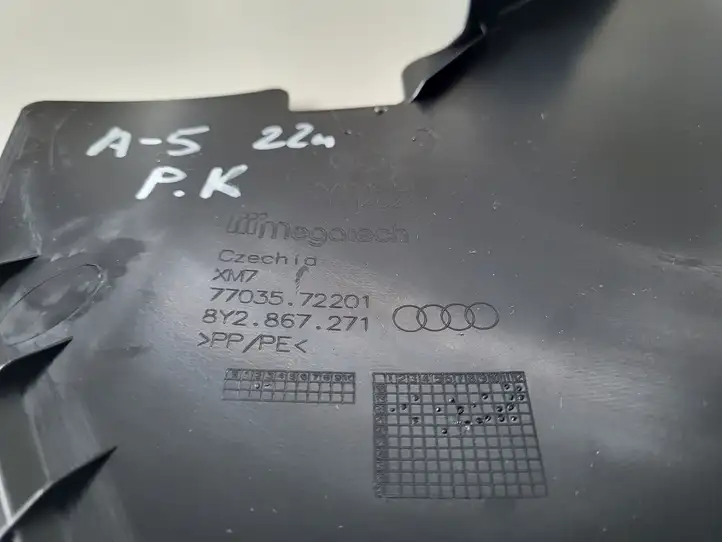 Audi A3/S3 8Y (2020 - ) Внутренняя отделка переднего порога — фото 8