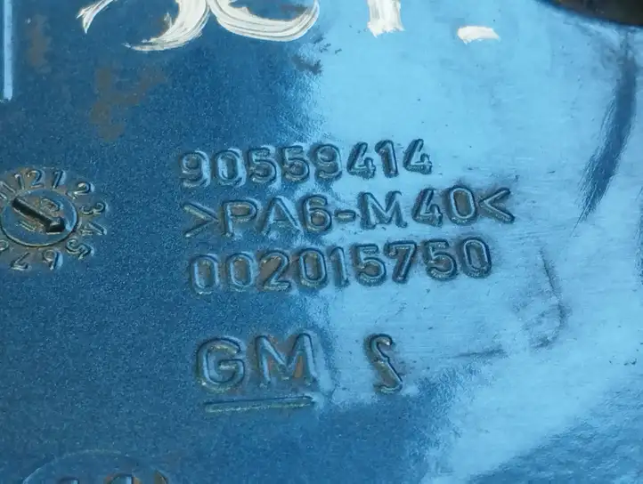 Opel Zafira A (1999 - 2003) 90559414 Крышка топливного бака — фото 2