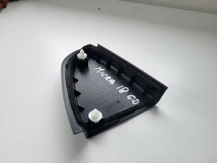Nissan Micra K14 (2017 - ) Накладка стекла задней двери — фото 2