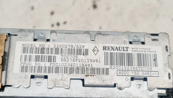 Renault Scenic I (1996 - 2003) 8200152346TC709 Магнитола / мультимедийная система — фото 3