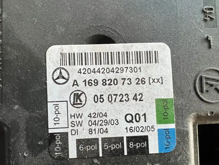 Mercedes-Benz A W169 (2004 - 2012) A1698207326 Блок управления дверью — фото 2