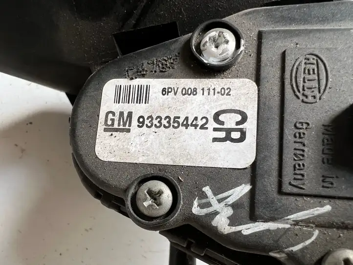 Opel Meriva A (2006 - 2010) 93335442 Педаль акселератора — фото 2