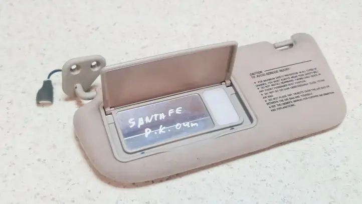 Hyundai Santa Fe (2000 - 2005) 1LH Солнцезащитный козырек — фото 1