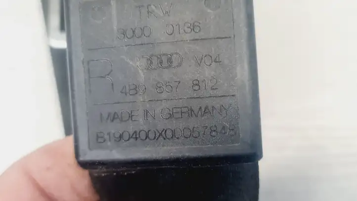 Audi A6 S6 C5 4B (2001 - 2004) 4B9857812 Ремень безопасности 3-го ряда — фото 4