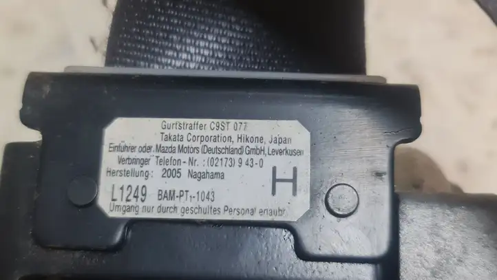 Mazda 6 (2005 - 2007) E40431093 Передний ремень безопасности — фото 2