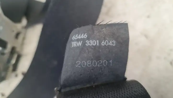 Opel Corsa C (2000 - 2003) 09114855N Передний ремень безопасности — фото 3
