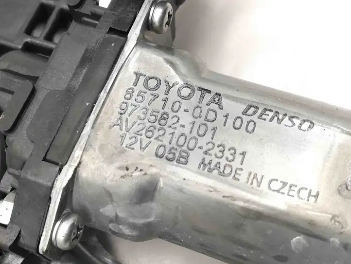 Toyota Yaris (2014 - 2019) 857100D100 Стеклоподъемник передней двери (комплект) — фото 3