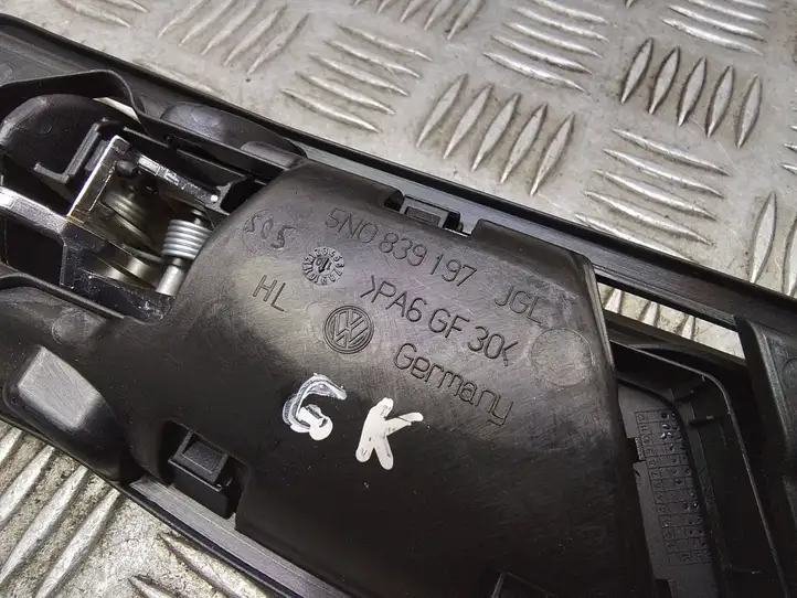Volkswagen Tiguan (2007 - 2011) 5N0839197 Внутренняя ручка задней двери — фото 2