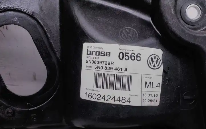 Volkswagen Tiguan (2011 - 2016) 5N0839461A Стеклоподъемник передней двери (комплект) — фото 2