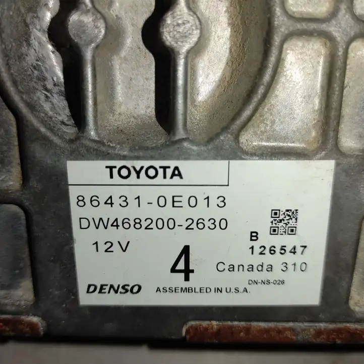 Lexus RX 330 - 350 - 400H (2008 - 2012) 864310E013 Блок навигации GPS — фото 5