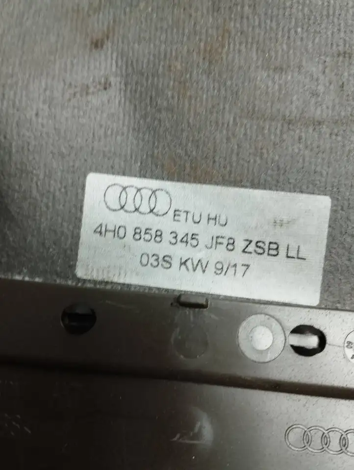 Audi A8 S8 D4 4H (2013 - 2017) 4H0858345 Отделка панели приборов — фото 6