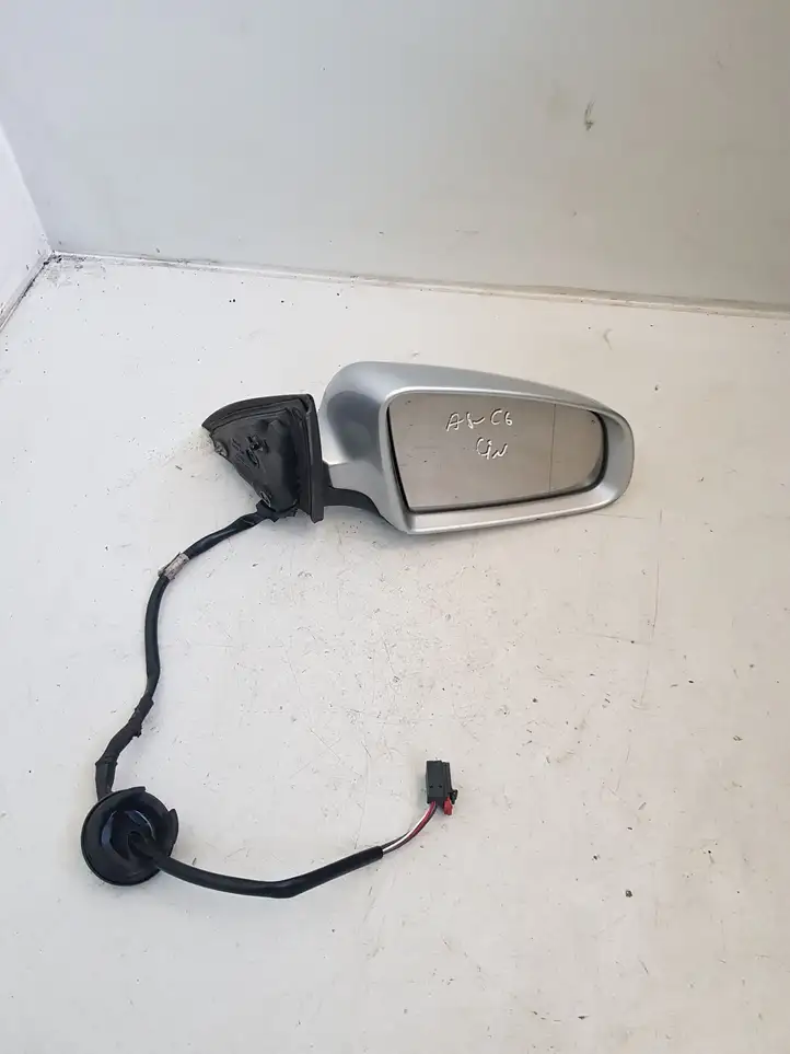 Audi A6 S6 C6 4F (2004 - 2008) Боковое зеркало с электроприводом — фото 2