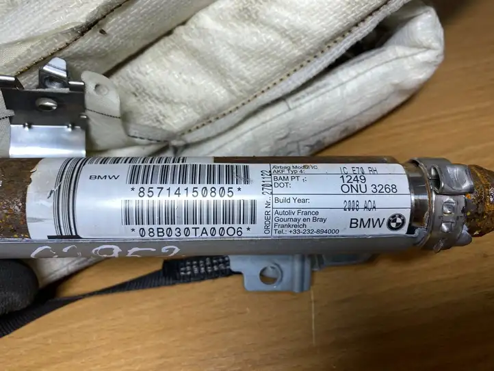 BMW X6 E71 (2008 - 2014) 85714150805 Боковая подушка безопасности шторка — фото 2