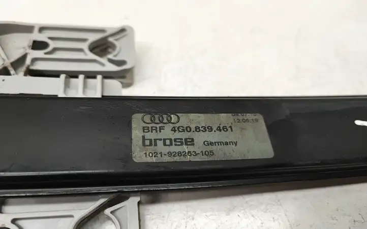 Audi A6 C7 (2011 - 2014) 4G0839461 Стеклоподъемник задней двери без мотора — фото 2